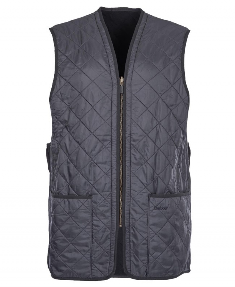 Barbour Polarquilt Zip-In Liner Waistcoat Bleumarin | WLDZ0582