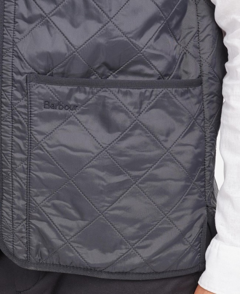 Barbour Polarquilt Zip-In Liner Waistcoat Bleumarin | WLDZ0582