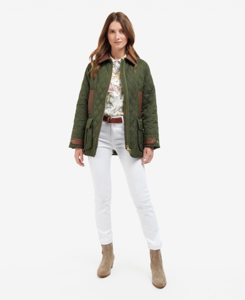 Barbour Premium Beadnell Verzi | UFJB2048