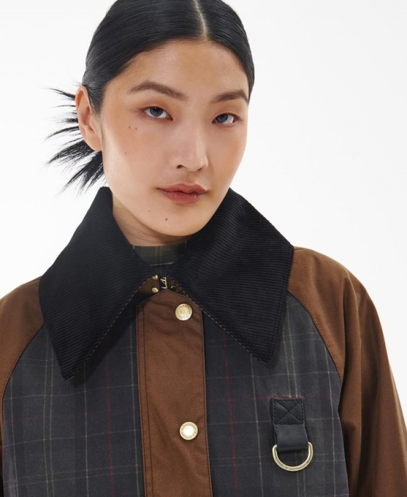Barbour Premium Catton Spey Maro | RXQW3279