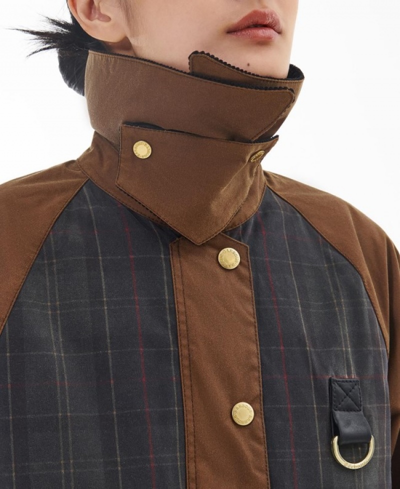 Barbour Premium Catton Spey Maro | RXQW3279