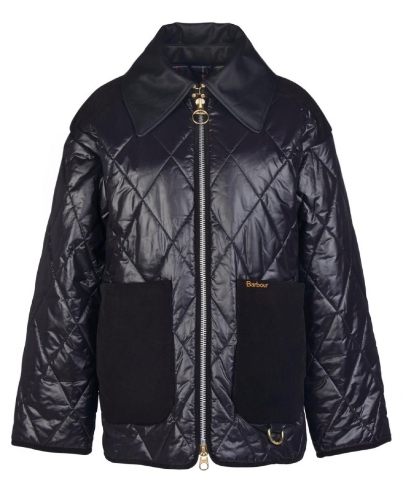 Barbour Premium Woodhall Negrii | DLUL3656