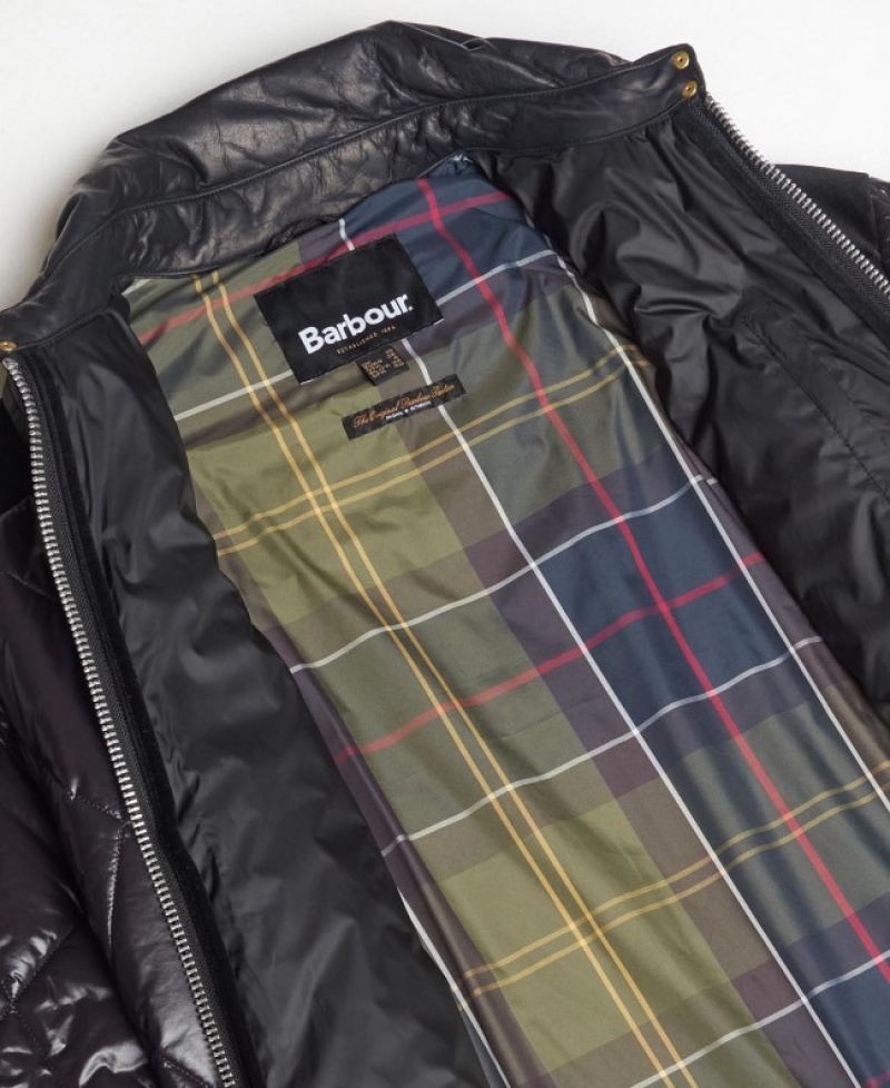 Barbour Premium Woodhall Negrii | DLUL3656