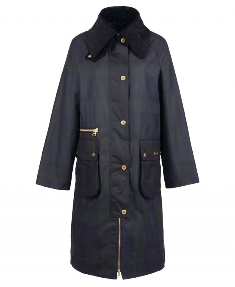 Barbour Printed Townfield Bleumarin | HDPG9865