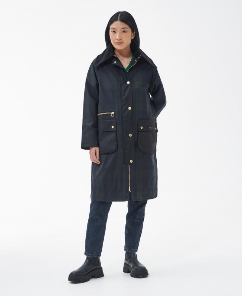 Barbour Printed Townfield Bleumarin | HDPG9865