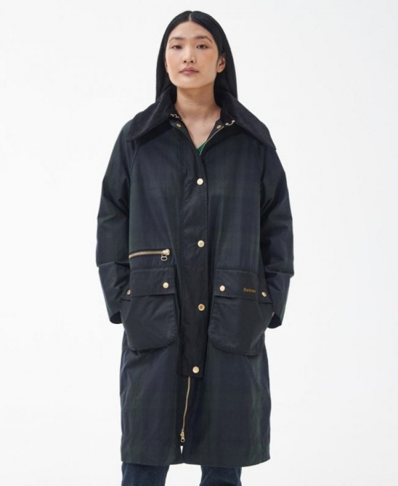 Barbour Printed Townfield Bleumarin | HDPG9865