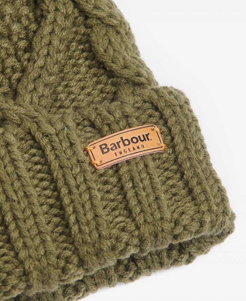 Barbour Ridley Beanie & Scarf Verzi | YLKW5773