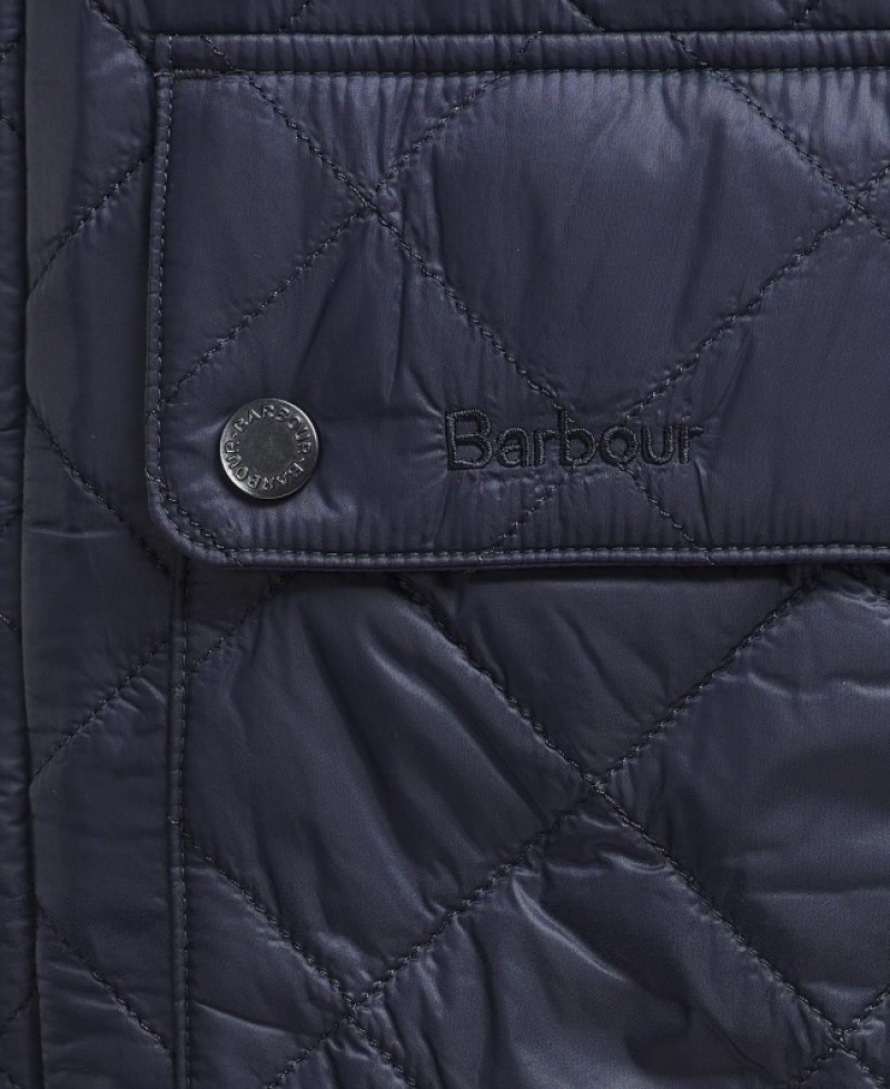 Barbour Rosemount Polar Fleece Gilet Albastri | RZCY8237