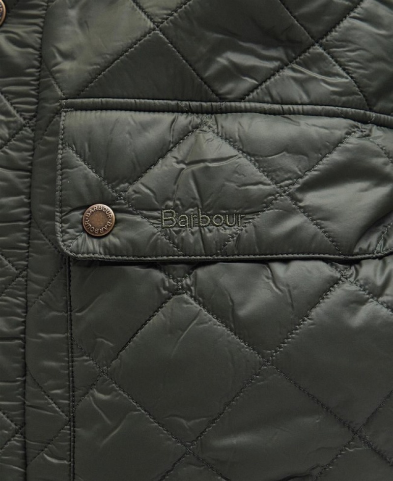 Barbour Rosemount Polar Fleece Gilet Verzi | RTDN5601