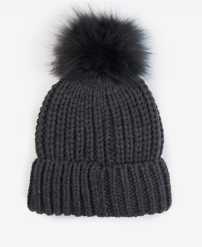 Barbour Saltburn Beanie Gri Inchis | EITS2921