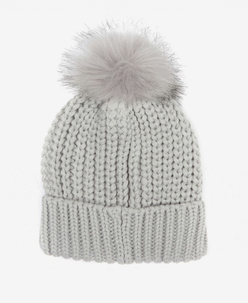 Barbour Saltburn Beanie Gri | PAMZ2619