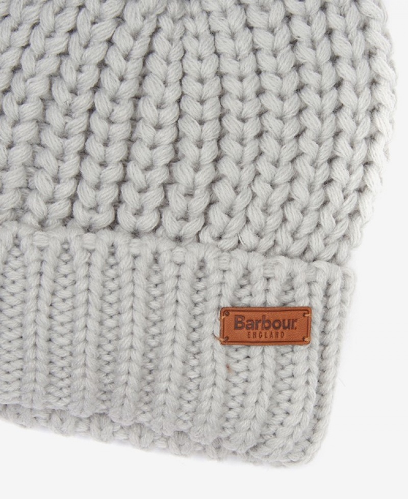 Barbour Saltburn Beanie Gri | PAMZ2619