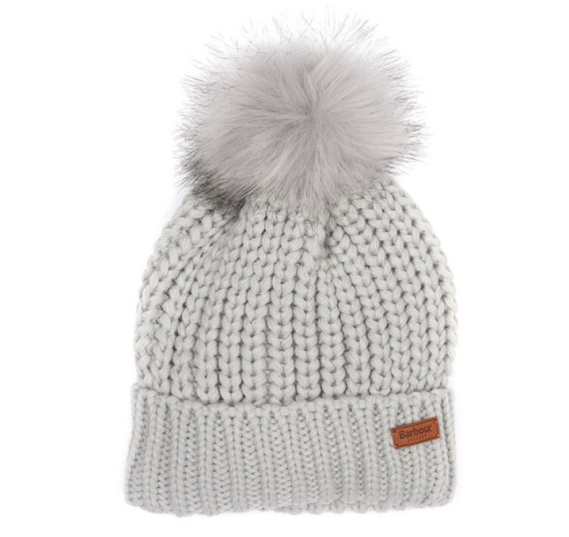 Barbour Saltburn Beanie Gri | PAMZ2619