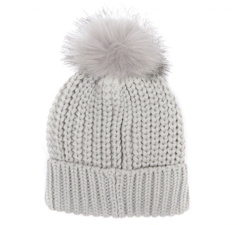 Barbour Saltburn Beanie Gri | PAMZ2619