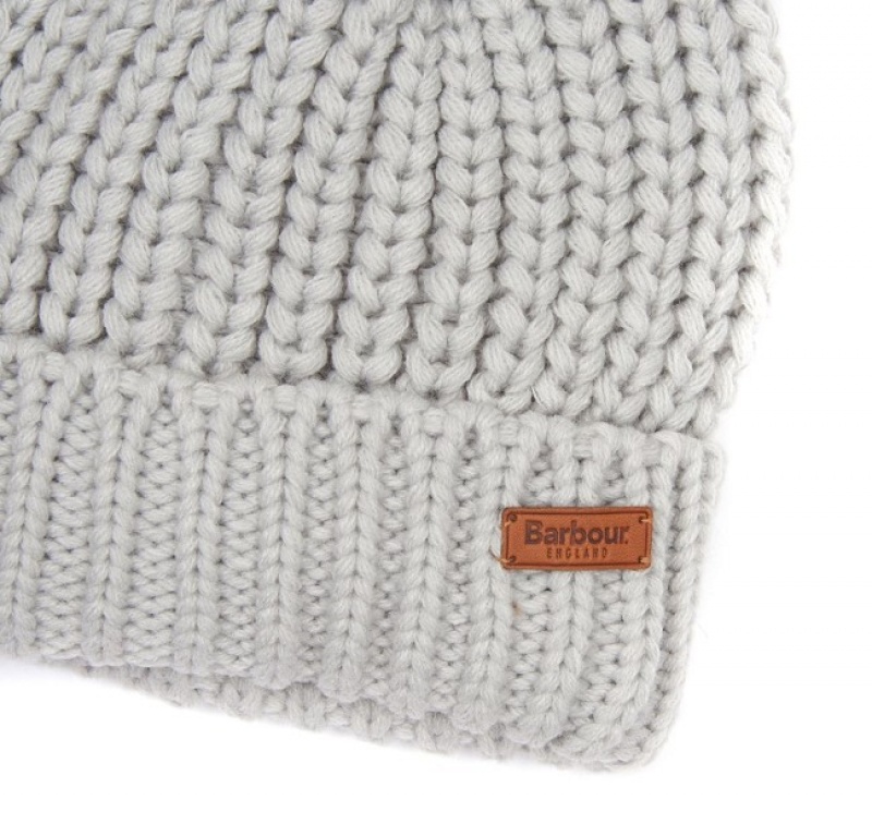 Barbour Saltburn Beanie Gri | PAMZ2619