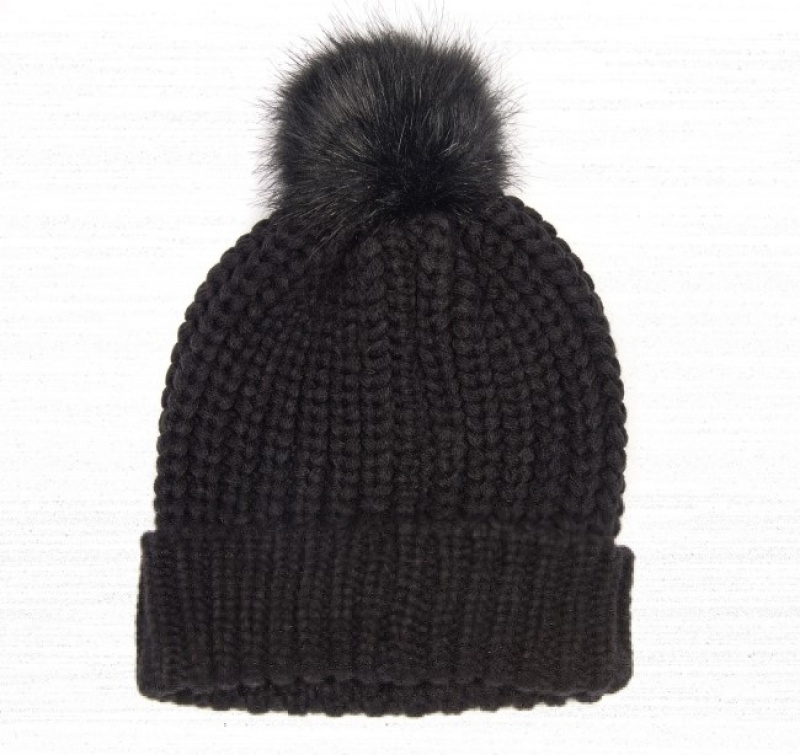 Barbour Saltburn Beanie Negrii | WKAZ9989