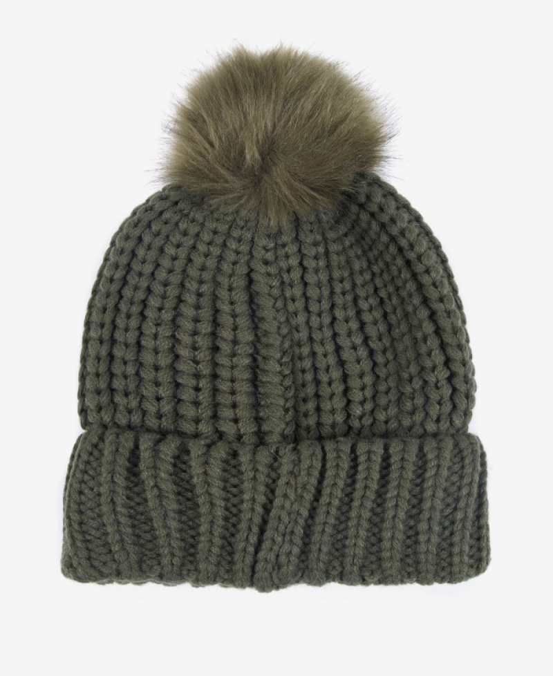 Barbour Saltburn Beanie Verzi | RYWU0986