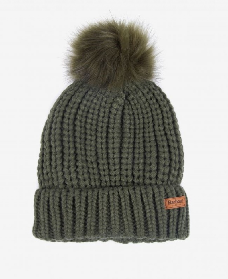 Barbour Saltburn Beanie Verzi | RYWU0986