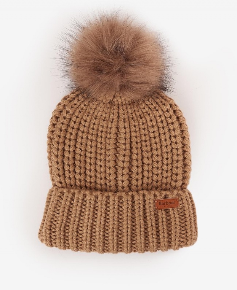 Barbour Saltburn Beanie & Scarf Bej | NBAG1324