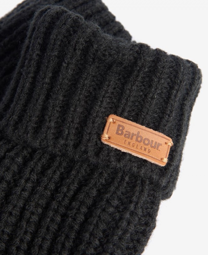 Barbour Saltburn Tricotate Negrii | TMNH7237