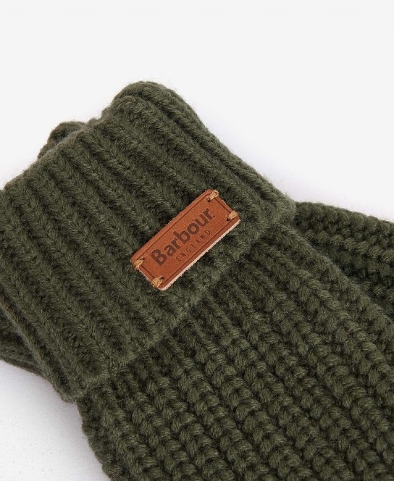 Barbour Saltburn Tricotate Verzi | DUGJ0836