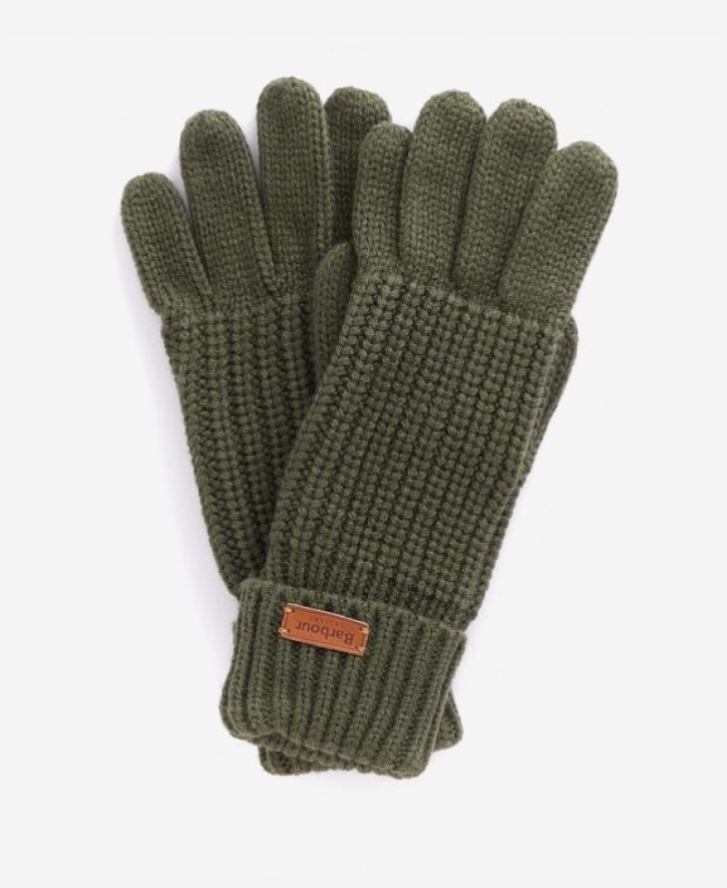 Barbour Saltburn Tricotate Verzi | DUGJ0836