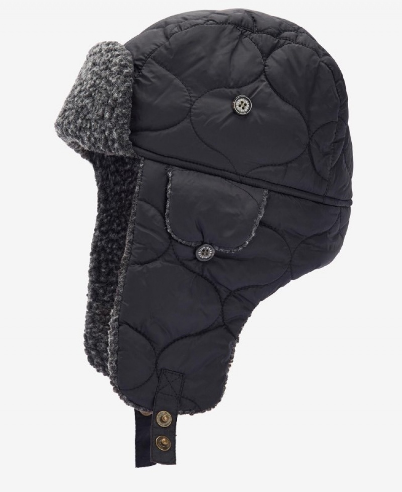 Barbour Sandbay Matlasat Trapper Negrii | EGXC5123
