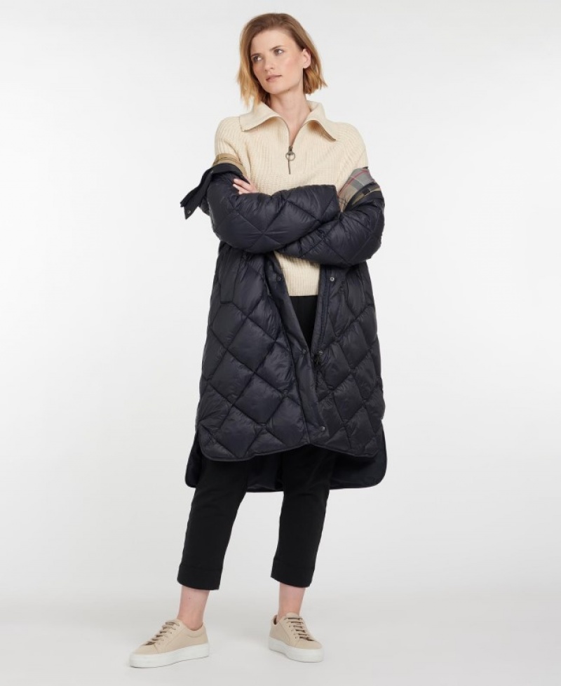 Barbour Sandyford Bleumarin | YLTV1243
