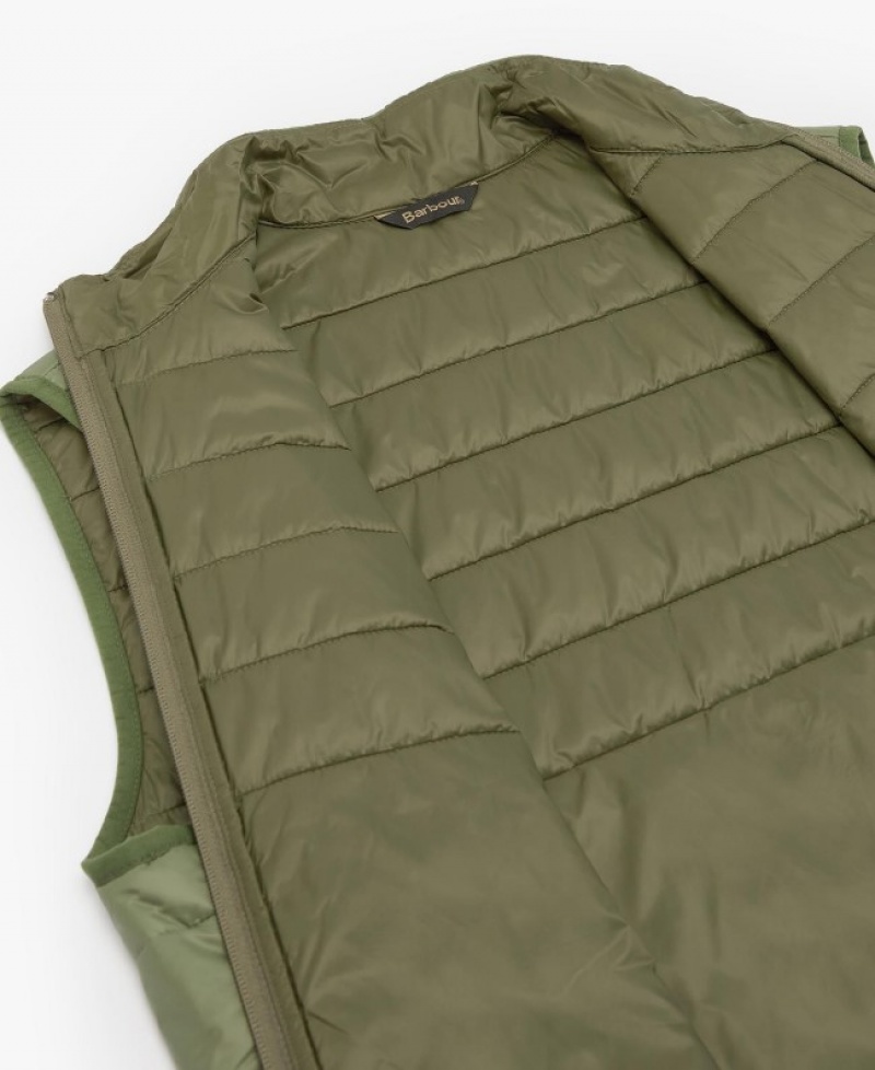 Barbour Shoreline Gilet Verzi | NZKD1286