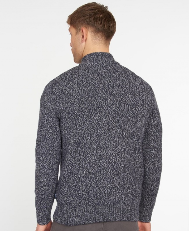Barbour Sid Half Zip Bleumarin | NKPA7213