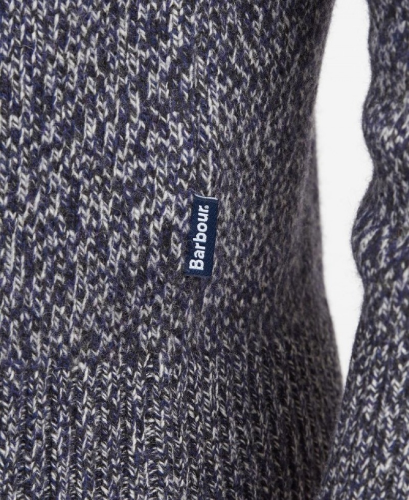 Barbour Sid Half Zip Bleumarin | NKPA7213
