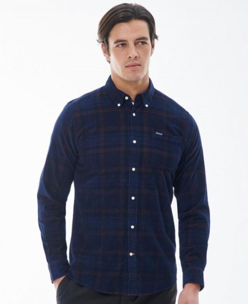 Barbour Southfield Tailored Bleumarin | COHD6788