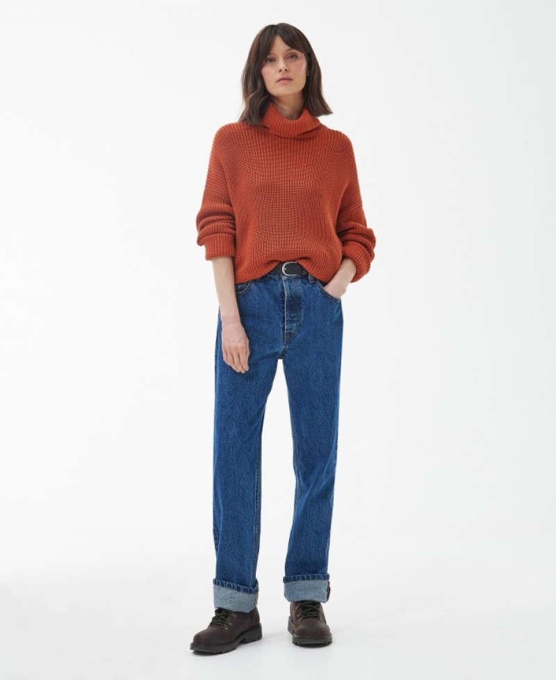 Barbour Stitch Portocalii | TDVN5050