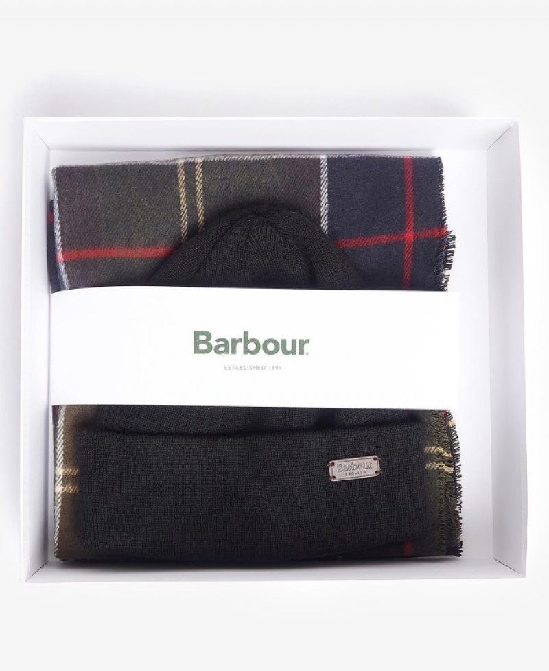 Barbour Swinton Beanie & Galingale Scarf Colorati | KOAF5022