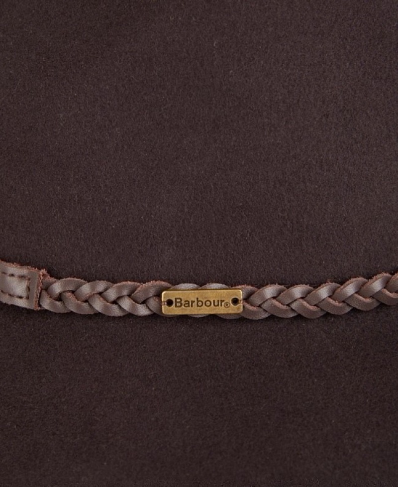 Barbour Tack Fedora Ciocolata | IBWS4235