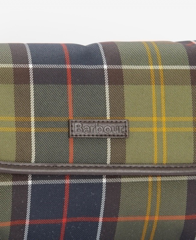 Barbour Tartan Hanging Washbag Muiltcolor | RULV6567
