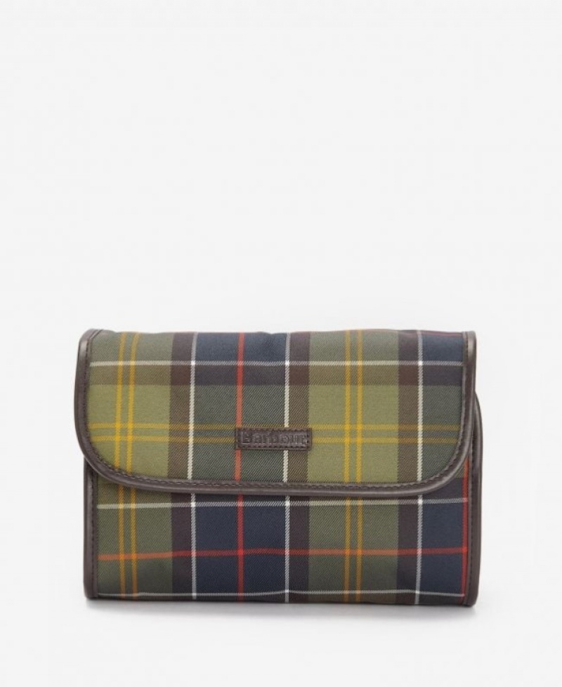 Barbour Tartan Hanging Washbag Muiltcolor | RULV6567