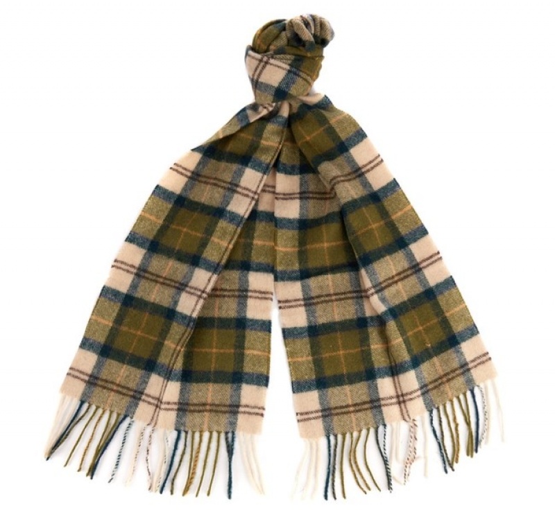 Barbour Tartan Lambswool Galbeni | UXNF2927