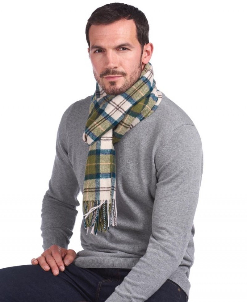 Barbour Tartan Lambswool Galbeni | UXNF2927