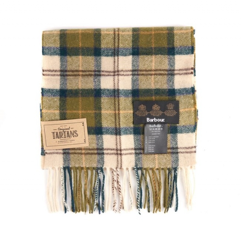 Barbour Tartan Lambswool Galbeni | UXNF2927
