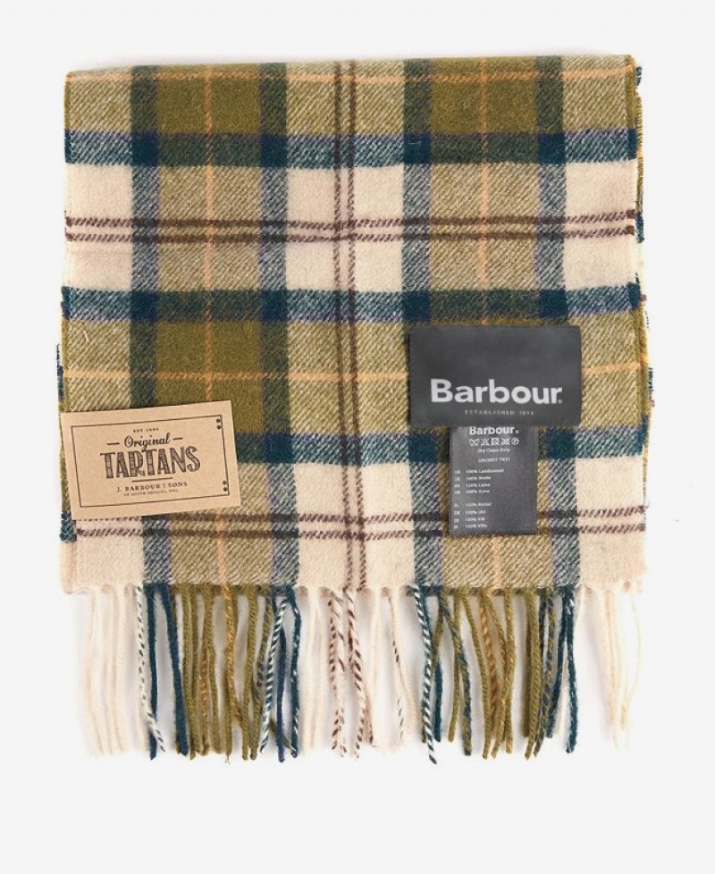 Barbour Tartan Lambswool Galbeni | UXNF2927