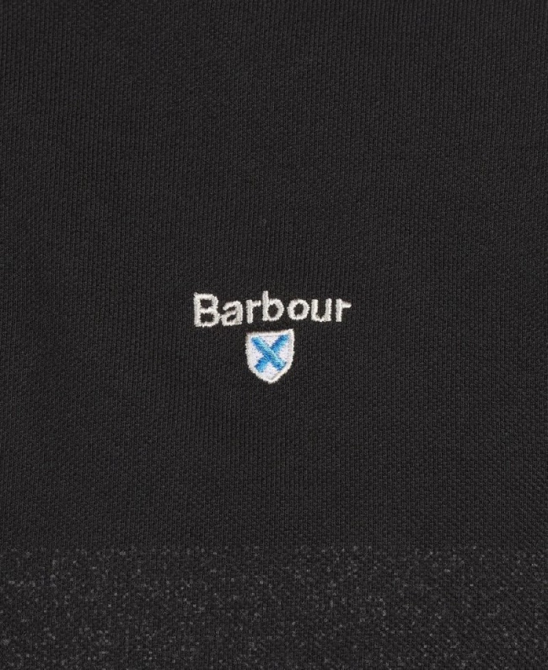 Barbour Tartan Pique Negrii | JDYF1226