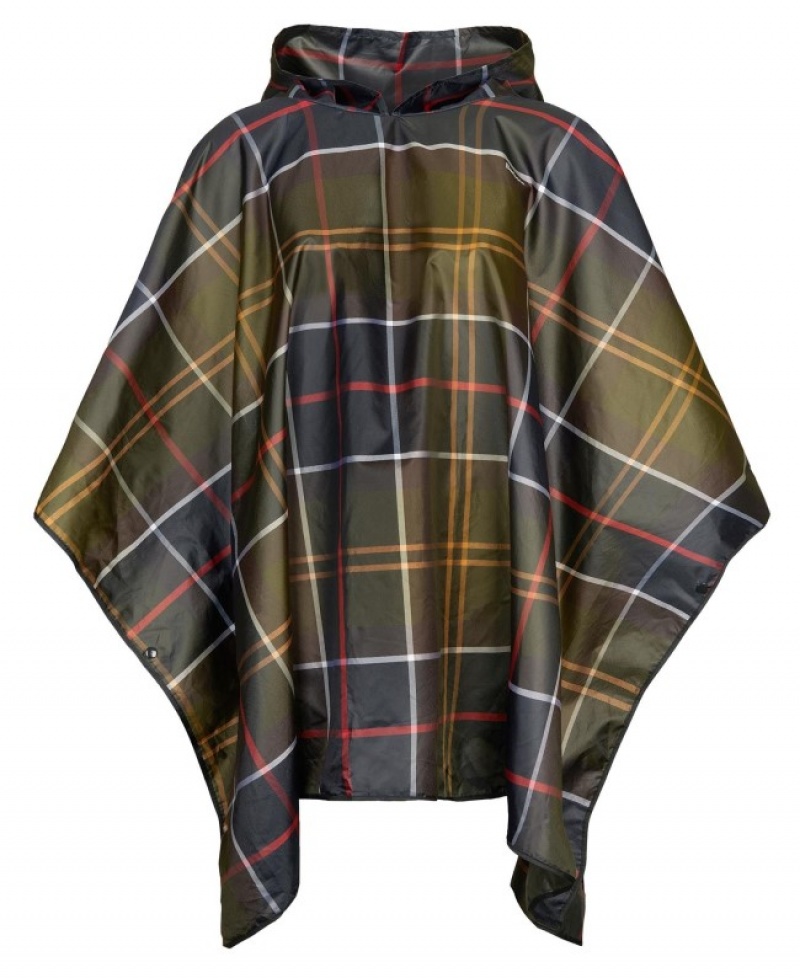 Barbour Tartan Poncho Showerproof Classic Tartan | QDDF0247