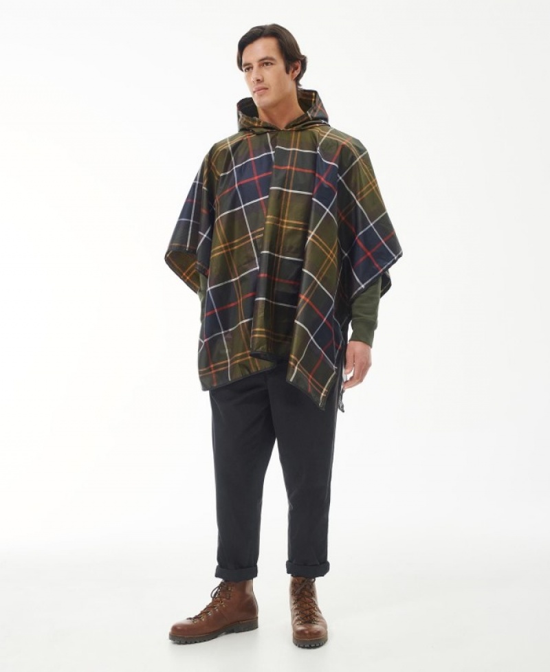 Barbour Tartan Poncho Showerproof Classic Tartan | QDDF0247
