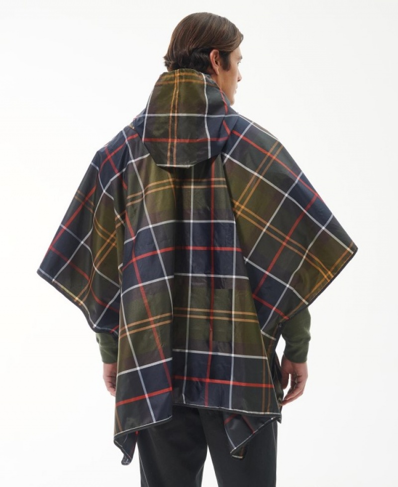 Barbour Tartan Poncho Showerproof Classic Tartan | QDDF0247