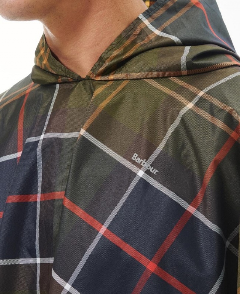 Barbour Tartan Poncho Showerproof Classic Tartan | QDDF0247
