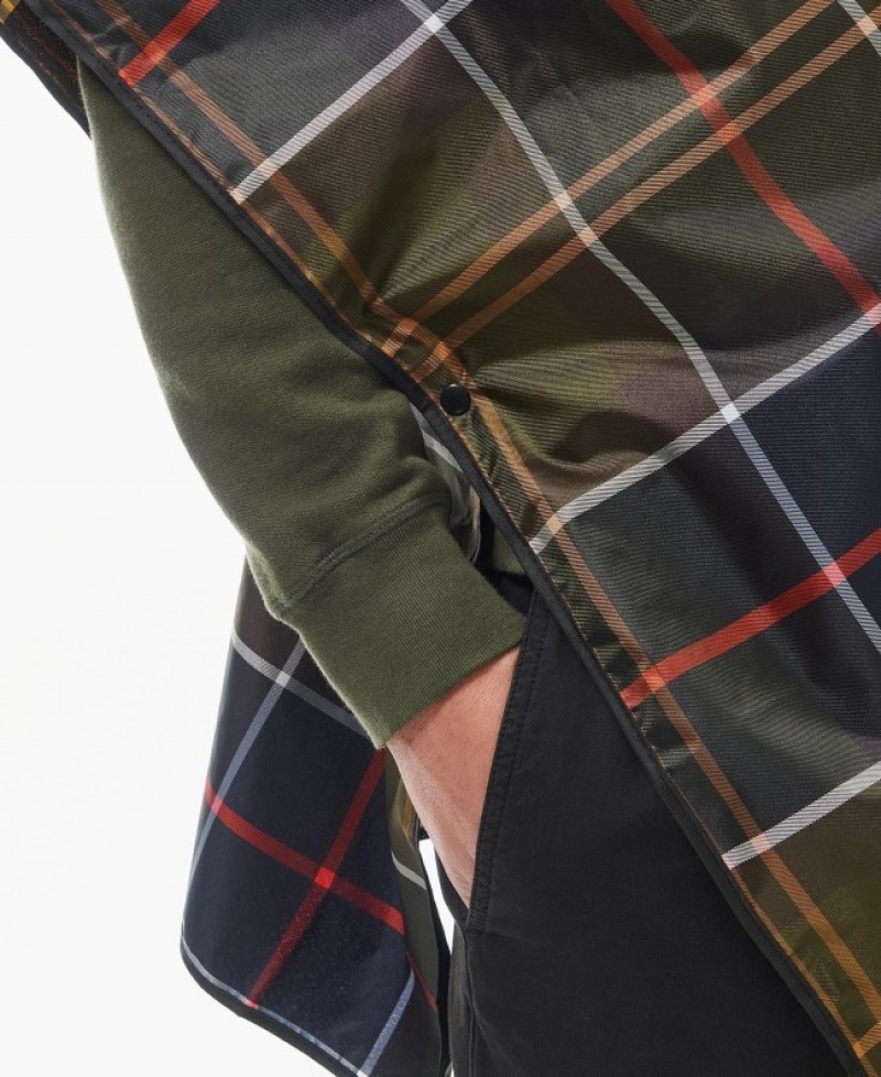 Barbour Tartan Poncho Showerproof Classic Tartan | QDDF0247