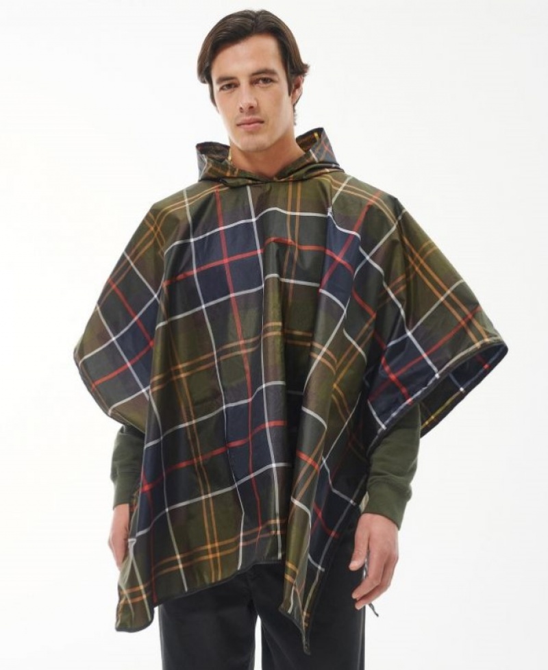 Barbour Tartan Poncho Showerproof Classic Tartan | QDDF0247