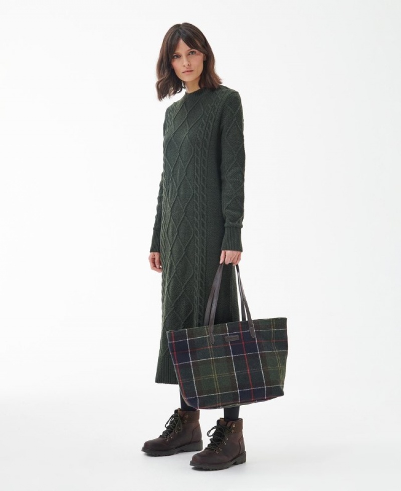 Barbour Tasche Witford Tartan Tote Muiltcolor | XCWO4726
