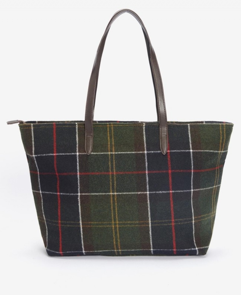 Barbour Tasche Witford Tartan Tote Muiltcolor | XCWO4726